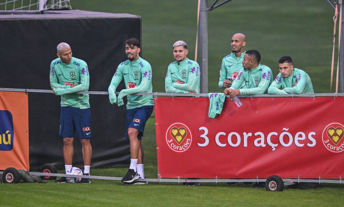Video: Richarlison leaves whole Brazil squad cheering after what he's just done in World Cup training