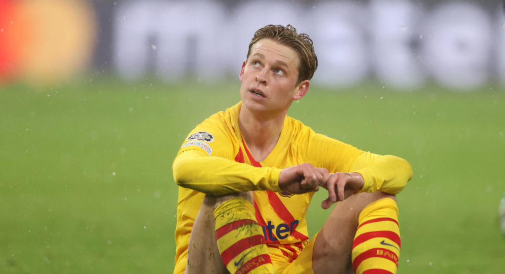 Lucas Bergvall Frenkie de Jong Tottenham