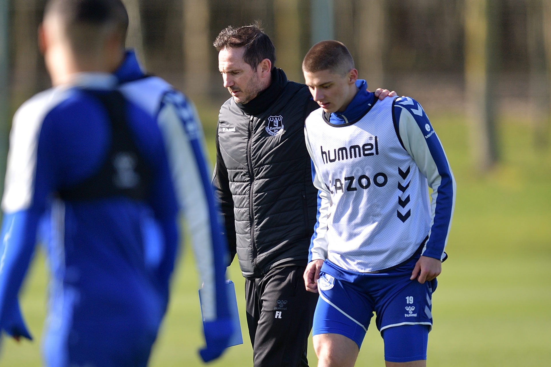 Everton Training Session