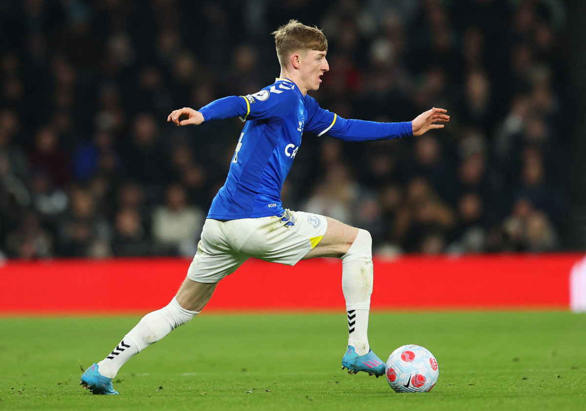 ‘Explosive’ Everton man the fastest player in the league this season, he's beaten 23-year-old Liverpool star