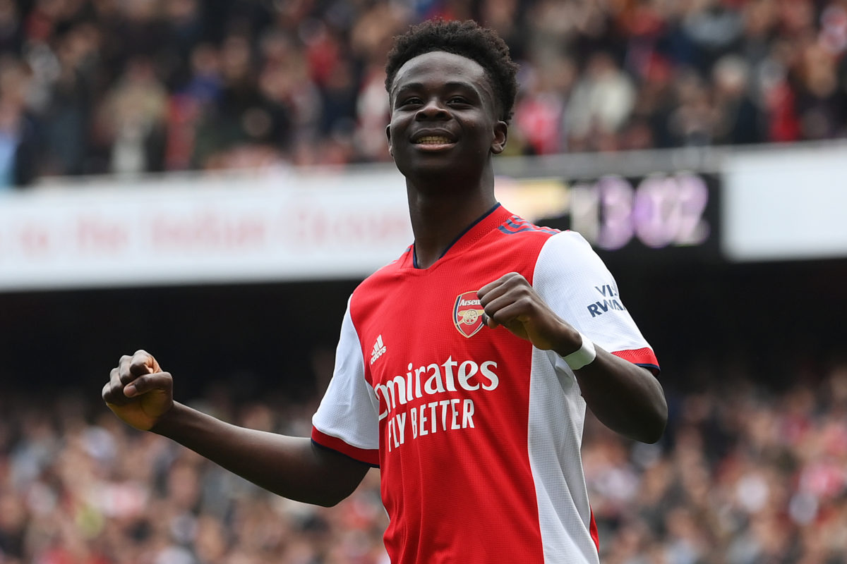 Emmanuel Petit says he'd rather have Arsenal star Bukayo Saka than Ousmane Dembele