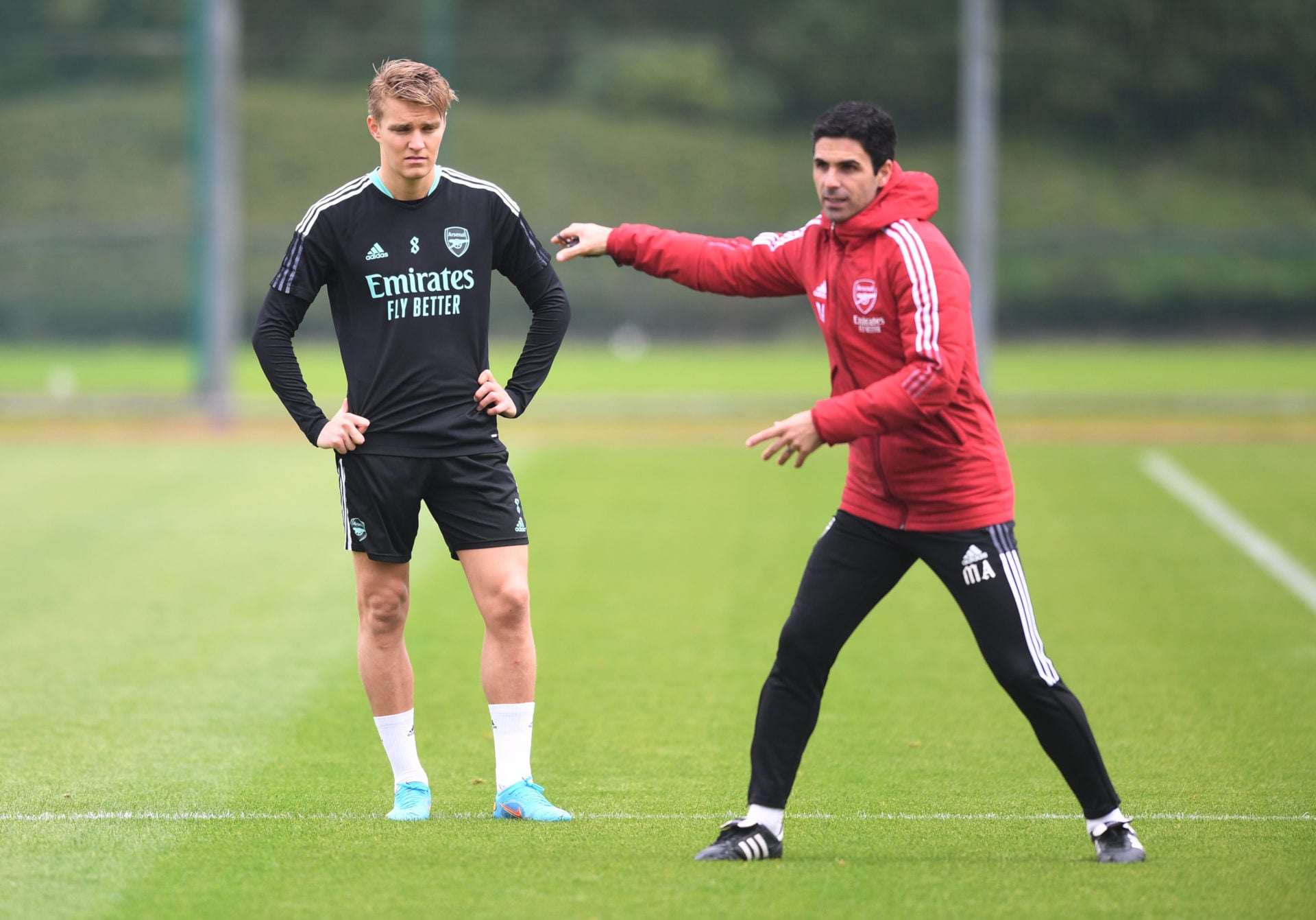 Arteta praised Enrique