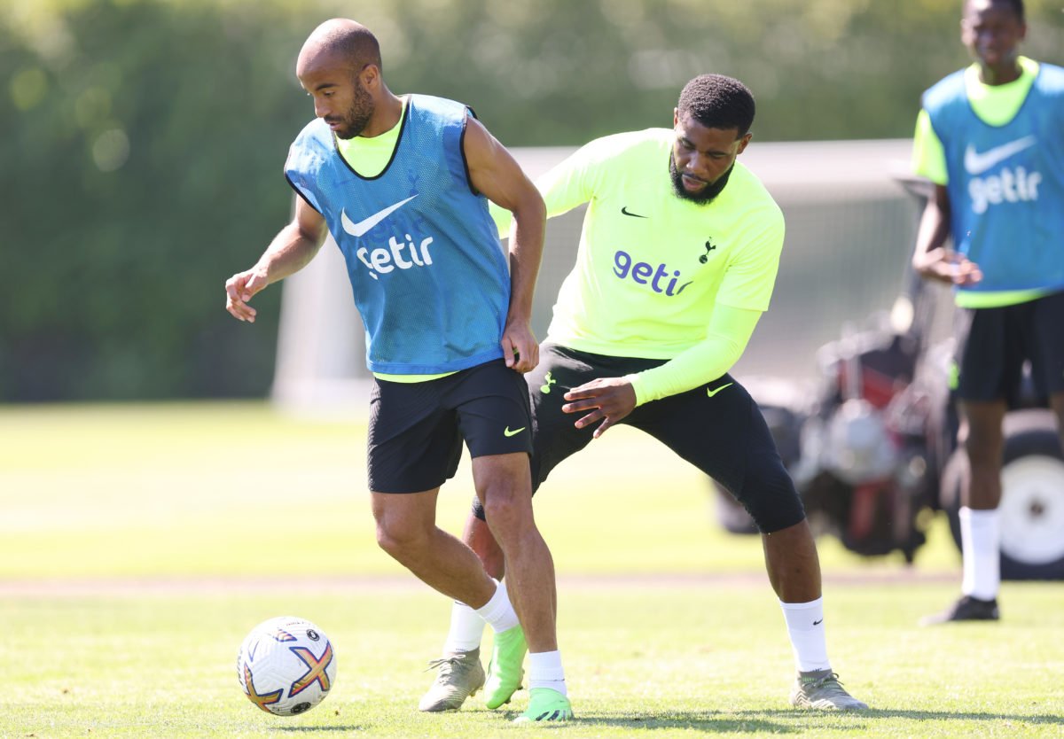 ‘Formidable’ Tottenham forward gets crunched in training by 23-year-old Spurs man ahead of Leeds match