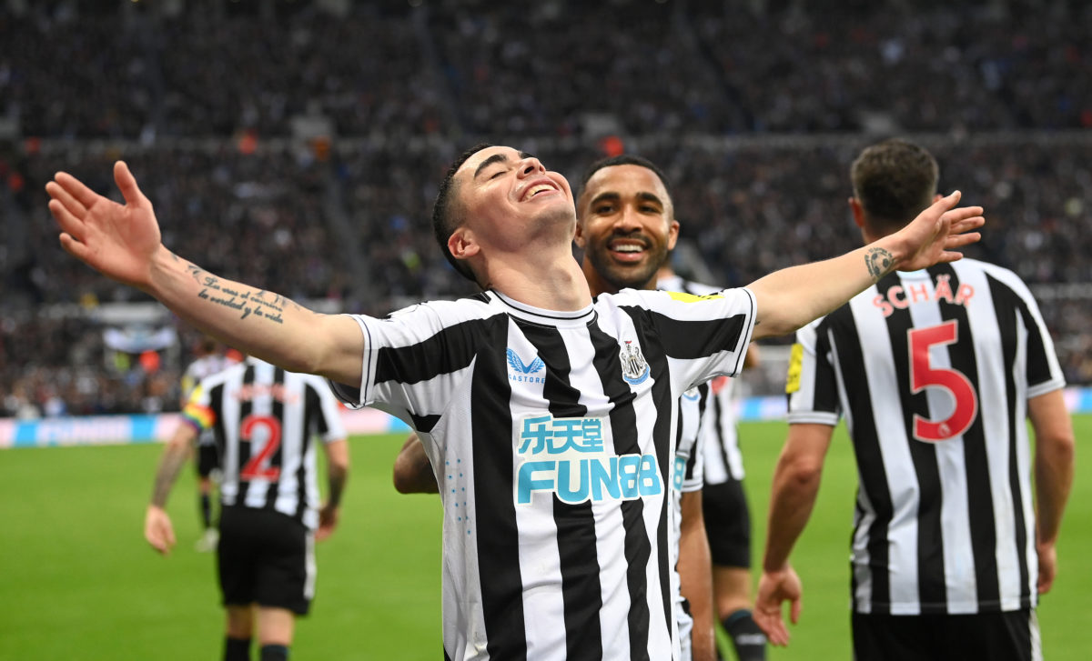 Michail Antonio lauds Miguel Almiron; says Newcastle star is on fire