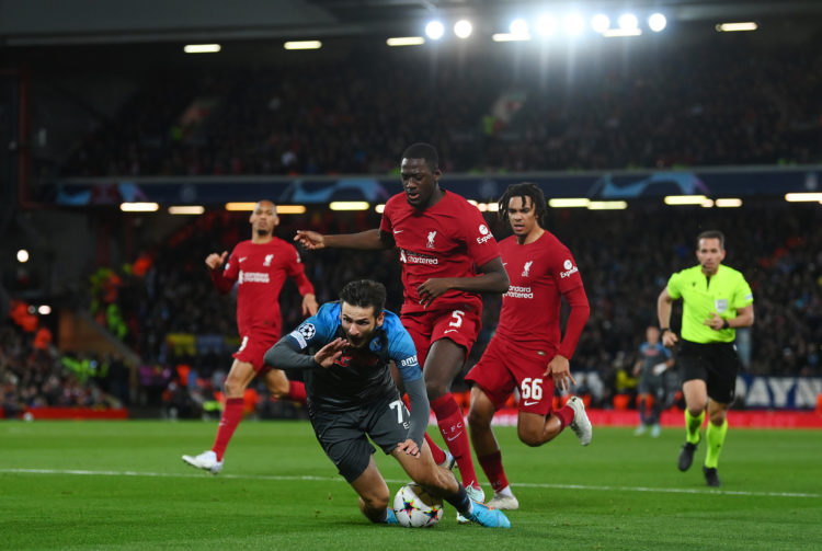 'I don't think it was checked by VAR': Sky pundit suggests one Liverpool player nearly cost his side dear v Napoli