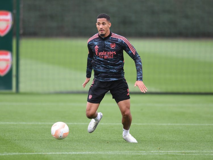 Photo: 'Very promising' Arsenal 21-year-old absolutely towers over Arteta in training pre-Zurich