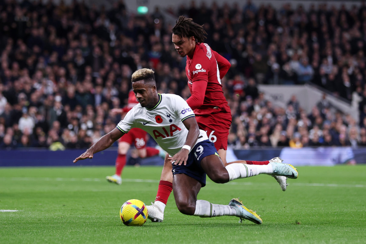 ‘Why is he doing that?’: Jamie Redknapp slams Liverpool star for what he did vs Tottenham today