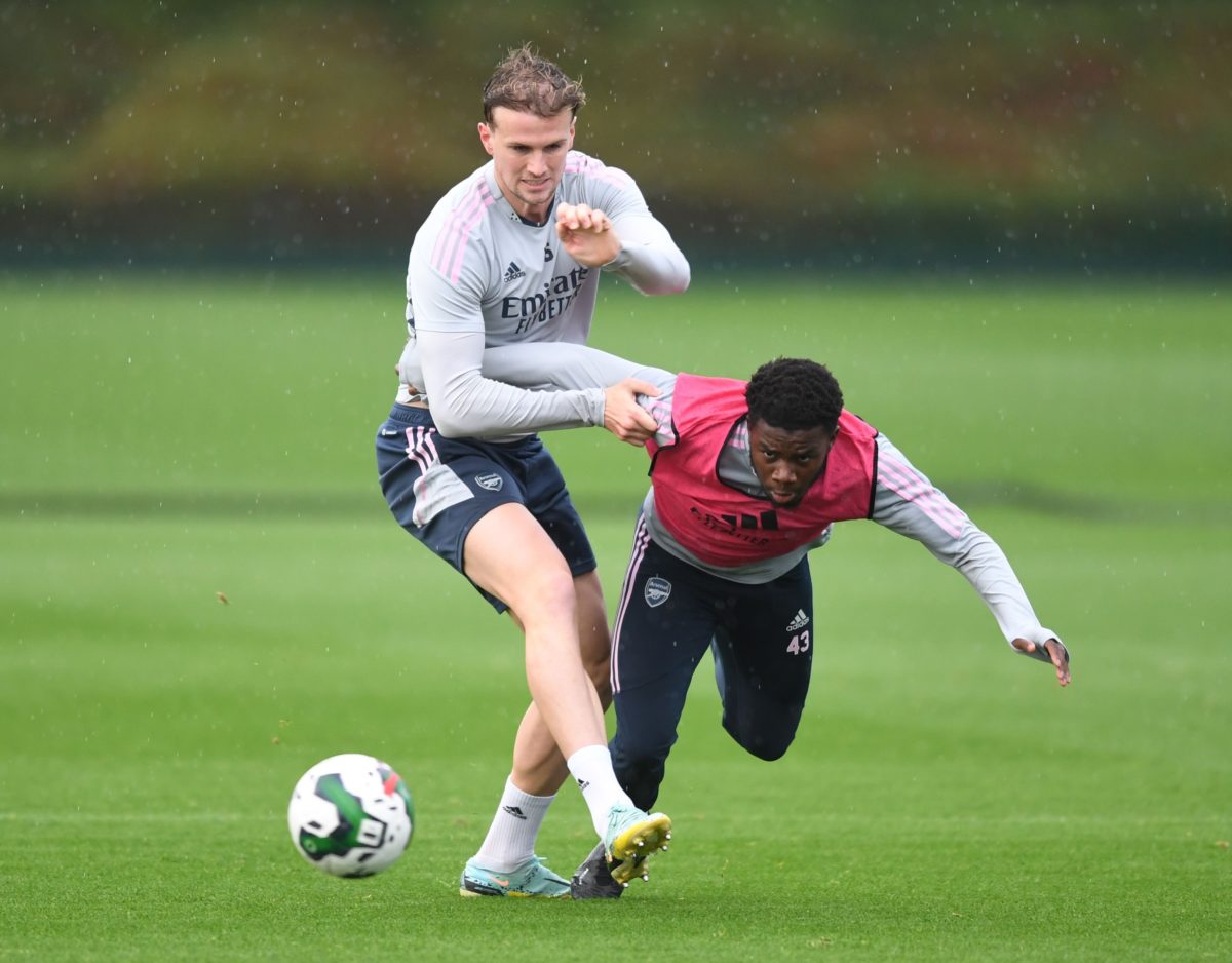 Photo: Arteta calls up 19-year-old attacking talent to Arsenal training pre-Brighton, he's so 'fast and skilful'