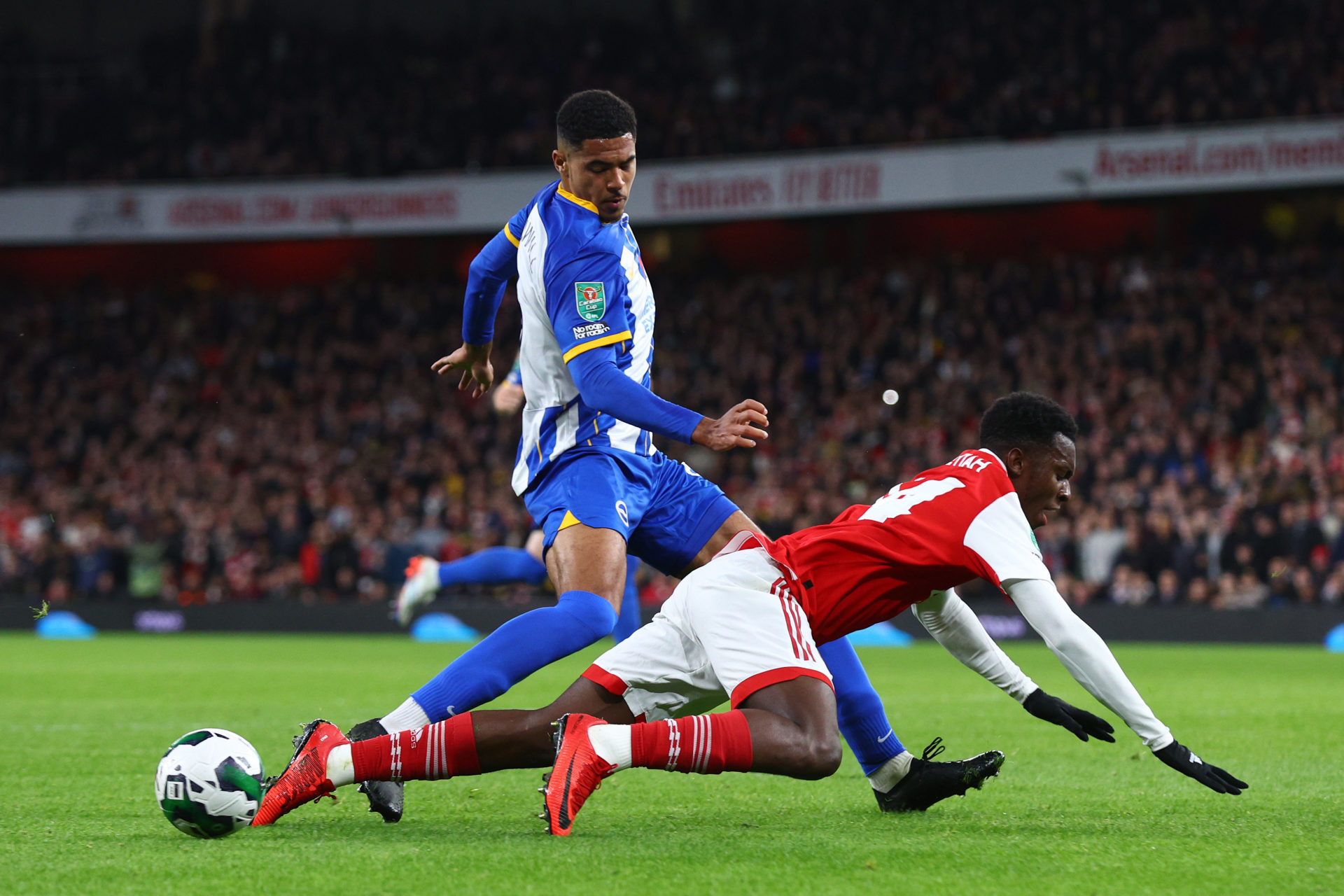Arsenal v Brighton & Hove Albion - Carabao Cup Third Round