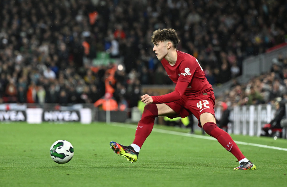 'He's stood out': Sky pundit wowed by one Liverpool youngster's display tonight, Ramsay aside