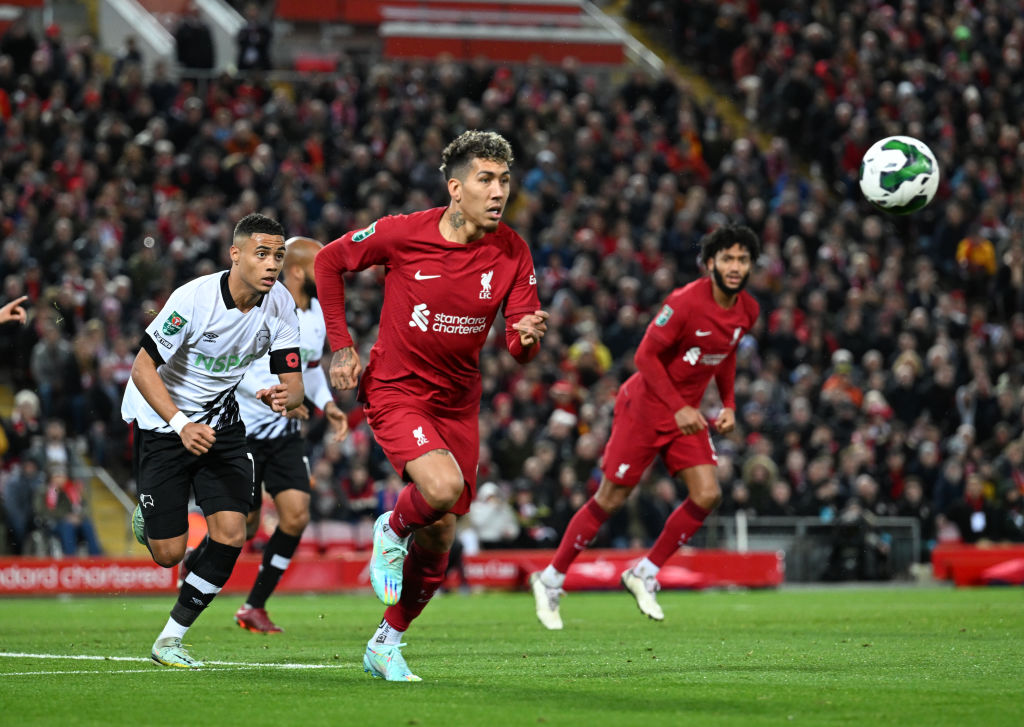 Liverpool v Derby County - Carabao Cup Third Round