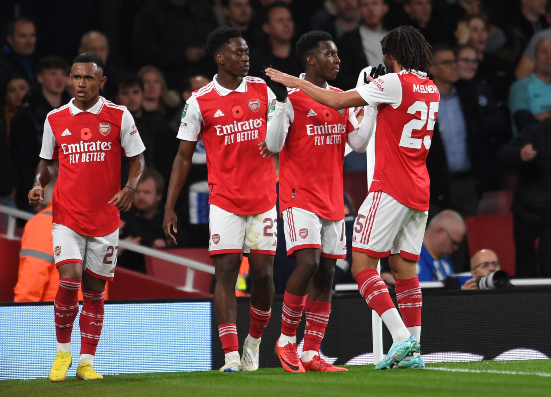 Arsenal v Brighton & Hove Albion - Carabao Cup Third Round