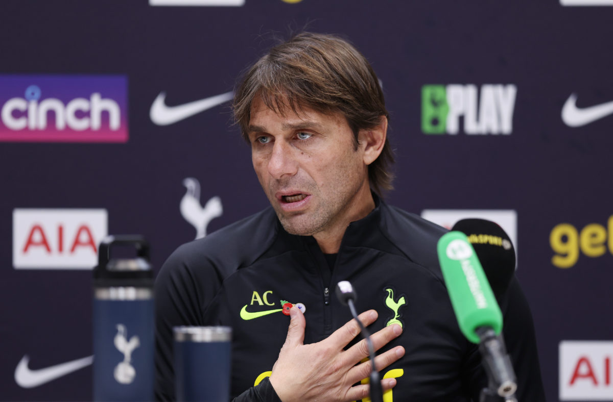 'Not available': Conte says 'fantastic' Tottenham player will miss today's game