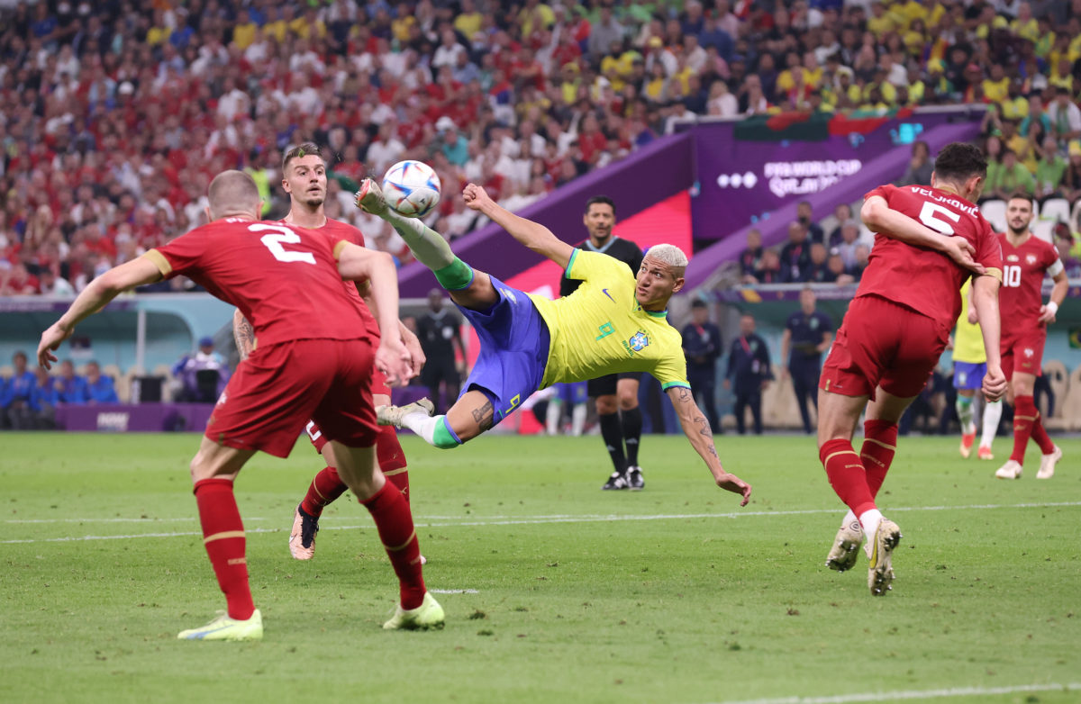 Xavi praises Richarlison after Tottenham star's goals for Brazil
