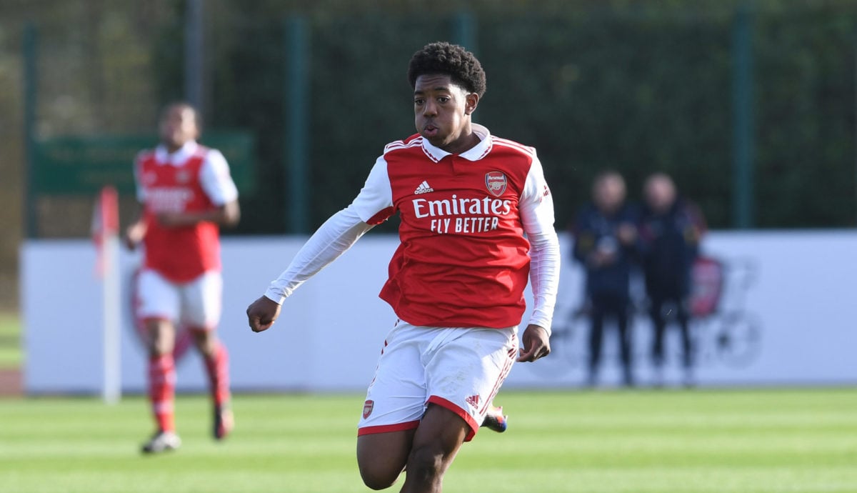 Photo: Myles Lewis-Skelly called up to Arsenal training ahead of Tottenham clash