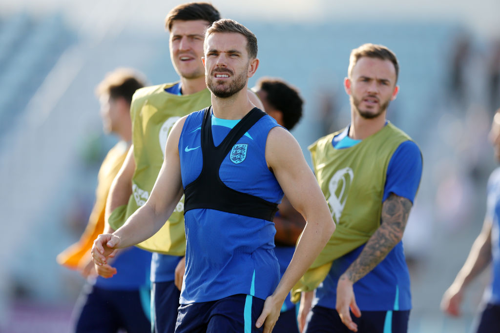 England Training Session - FIFA World Cup Qatar 2022