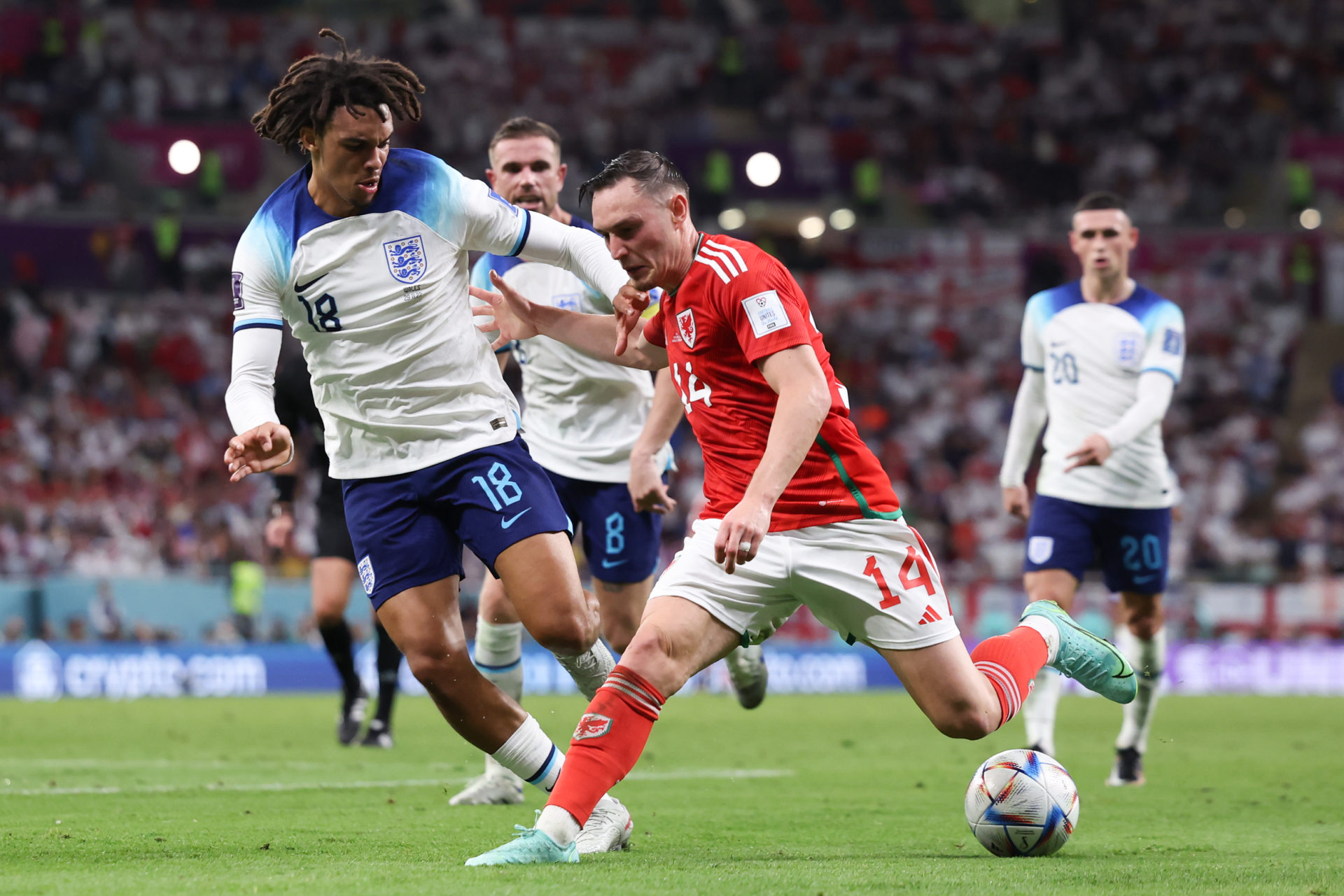 Wales v England: Group B - FIFA World Cup Qatar 2022