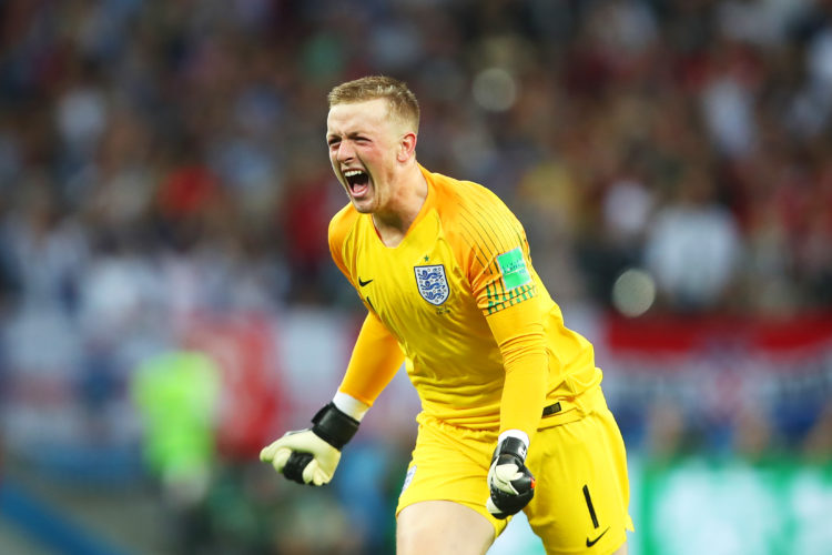 Tottenham target Jordan Pickford says he really looks up to Harry Kane