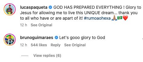 Guimaraes was buzzing for Paqueta