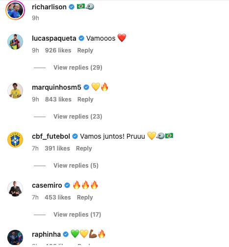 Casemiro was impressed by Richarlison last night