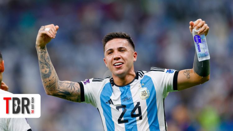 Enzo Fernandez of Argentina