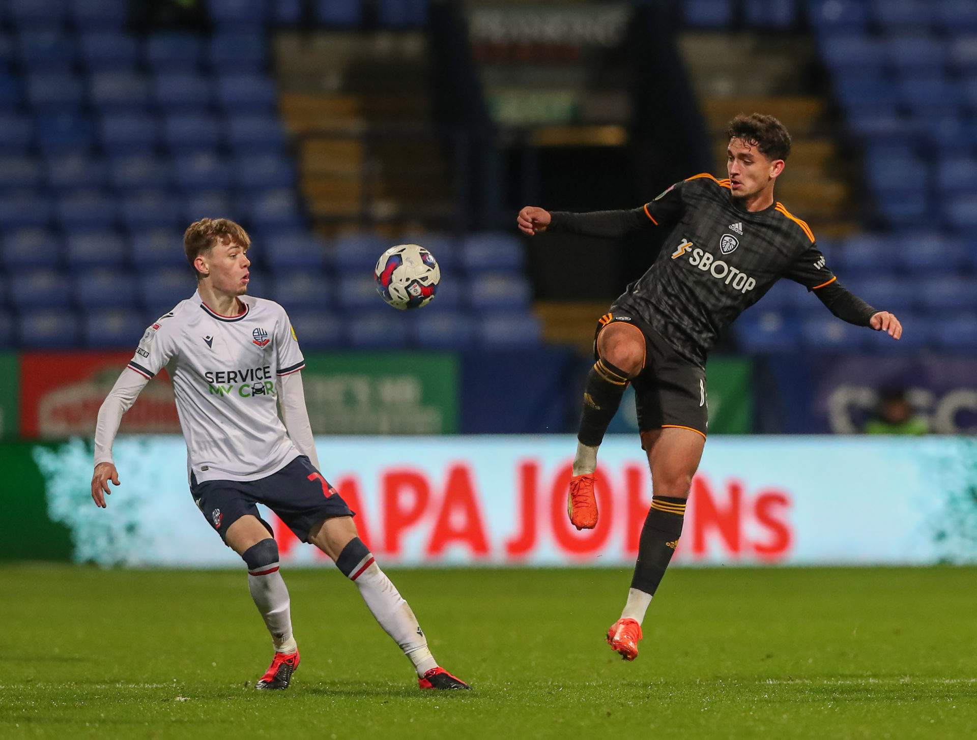 Bolton Wanderers v Leeds United U21 - Papa John¥s Trophy