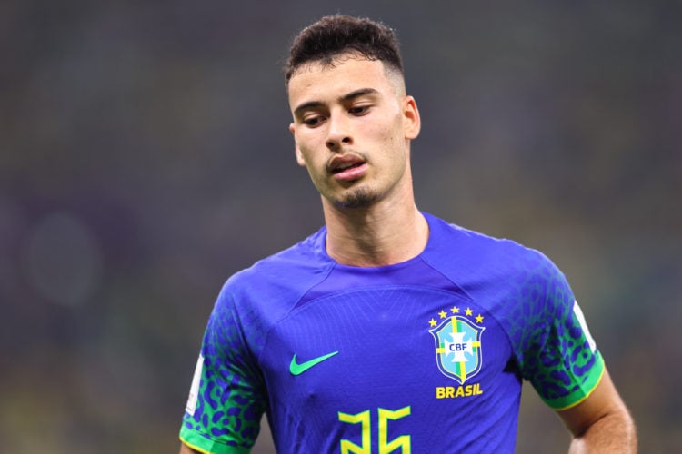 Gabriel Magalhaes sends message to Arsenal's Martinelli after Brazil's shock defeat in Qatar