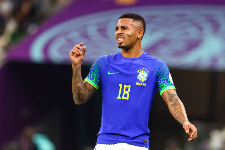 Gabriel Jesus posts five-word injury update just before Arsenal take on Milan today