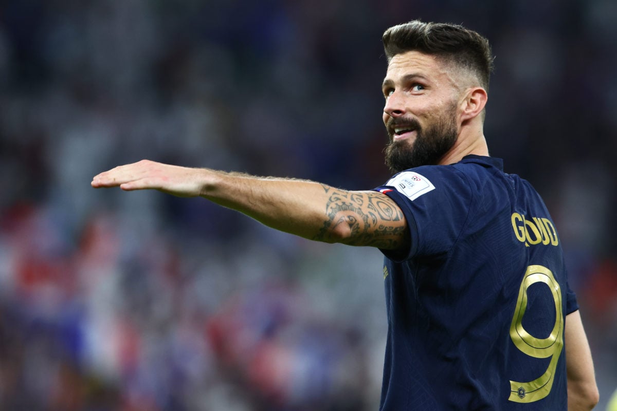Zlatan Ibrahimovic told Arsenal old-boy Olivier Giroud he's the 'best' striker at the World Cup