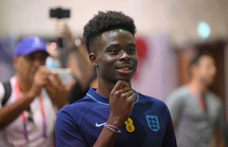 'Doing unbelievably': Bukayo Saka says player Liverpool are reportedly trying to sign is so 'special'