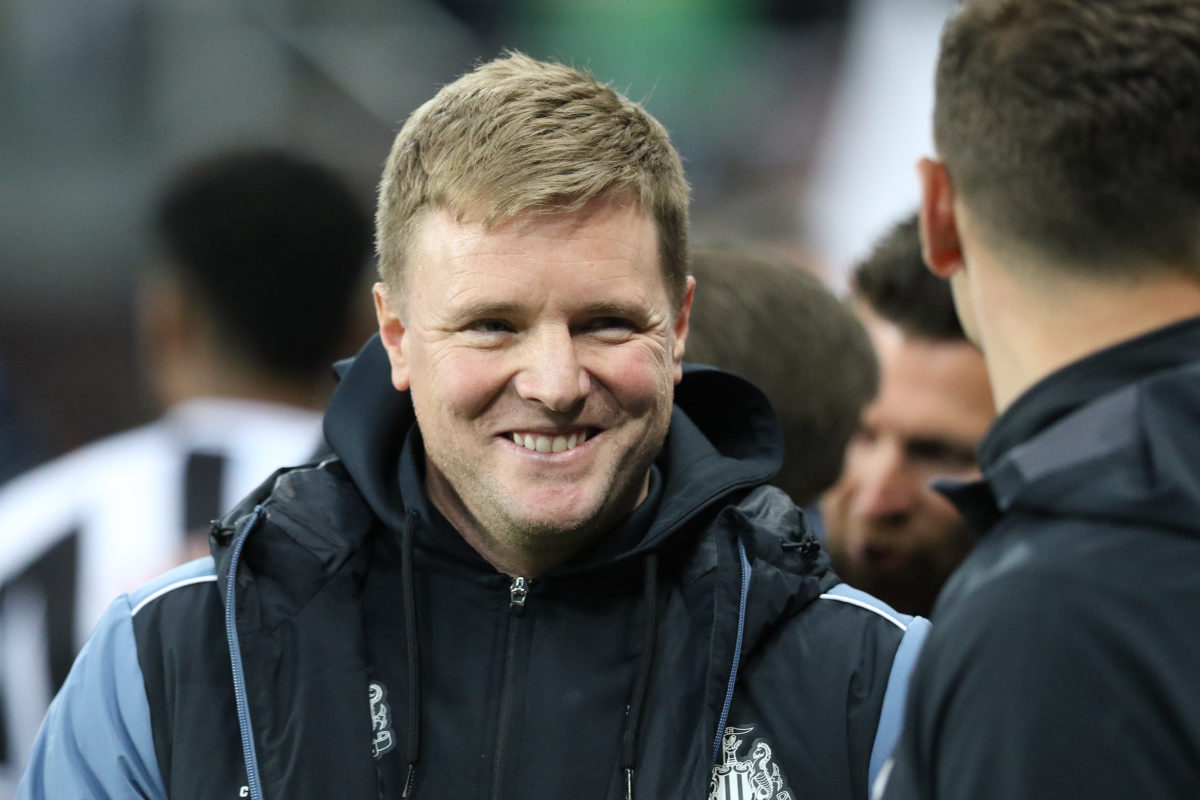 'Really good': Eddie Howe says 'outstanding' Newcastle player was brilliant in the final few minutes last night