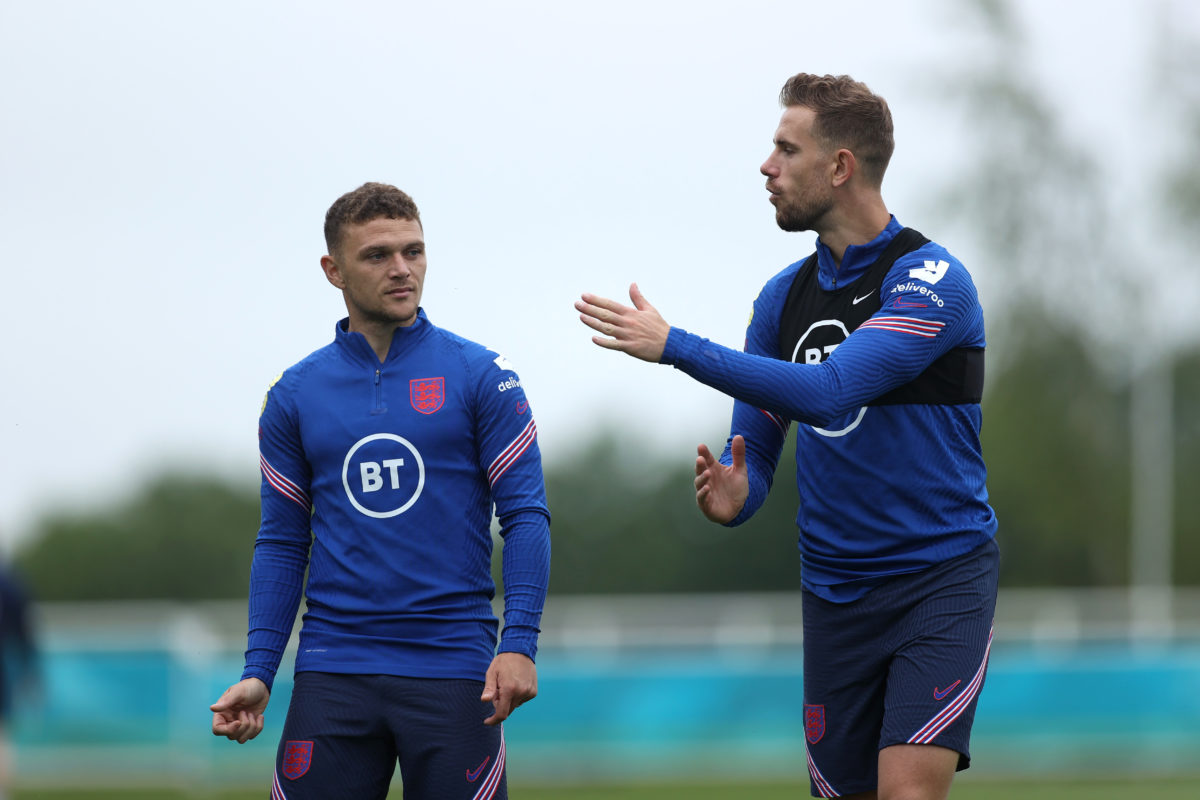 Jordan Henderson now sends wordless reaction to Kieran Trippier after England’s World Cup exit