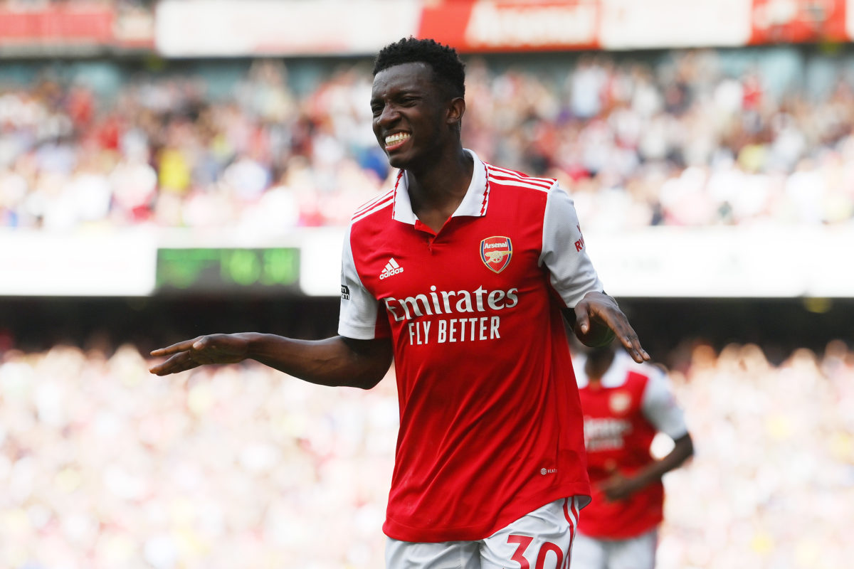 Arsenal's Eddie Nketiah is a better goalscorer than Gabriel Jesus - pundit