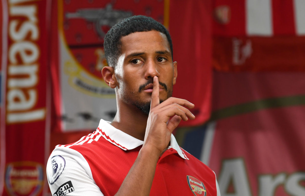 Report: PSG are in contact with Arsenal star William Saliba's agent