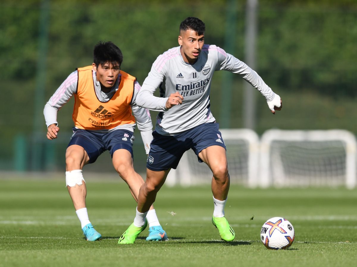 'Heading back': Two Arsenal World Cup stars will be back in first-team training at Colney today - journalist