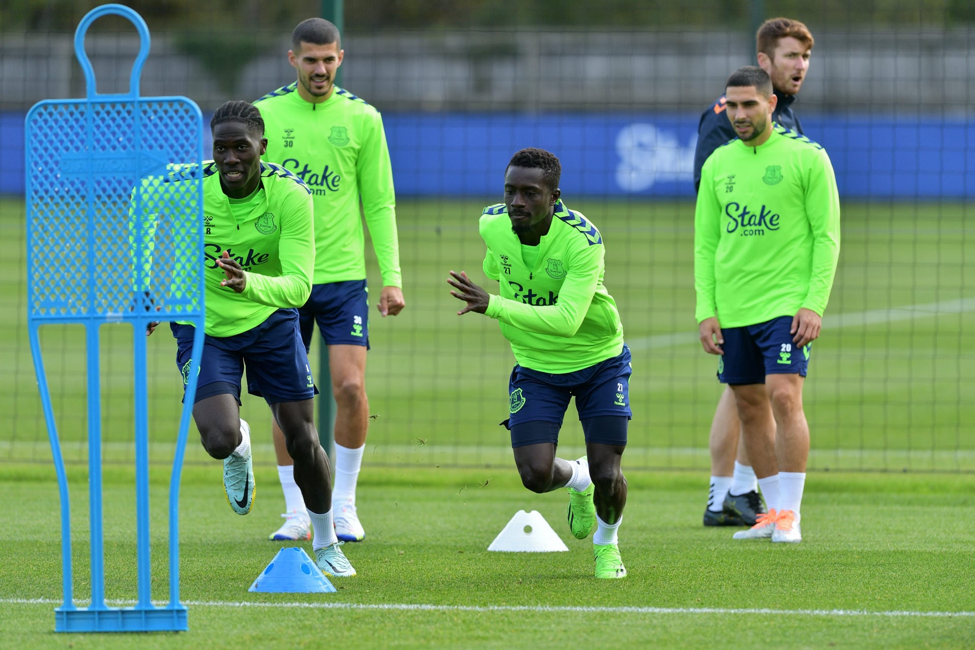 Everton Training Session