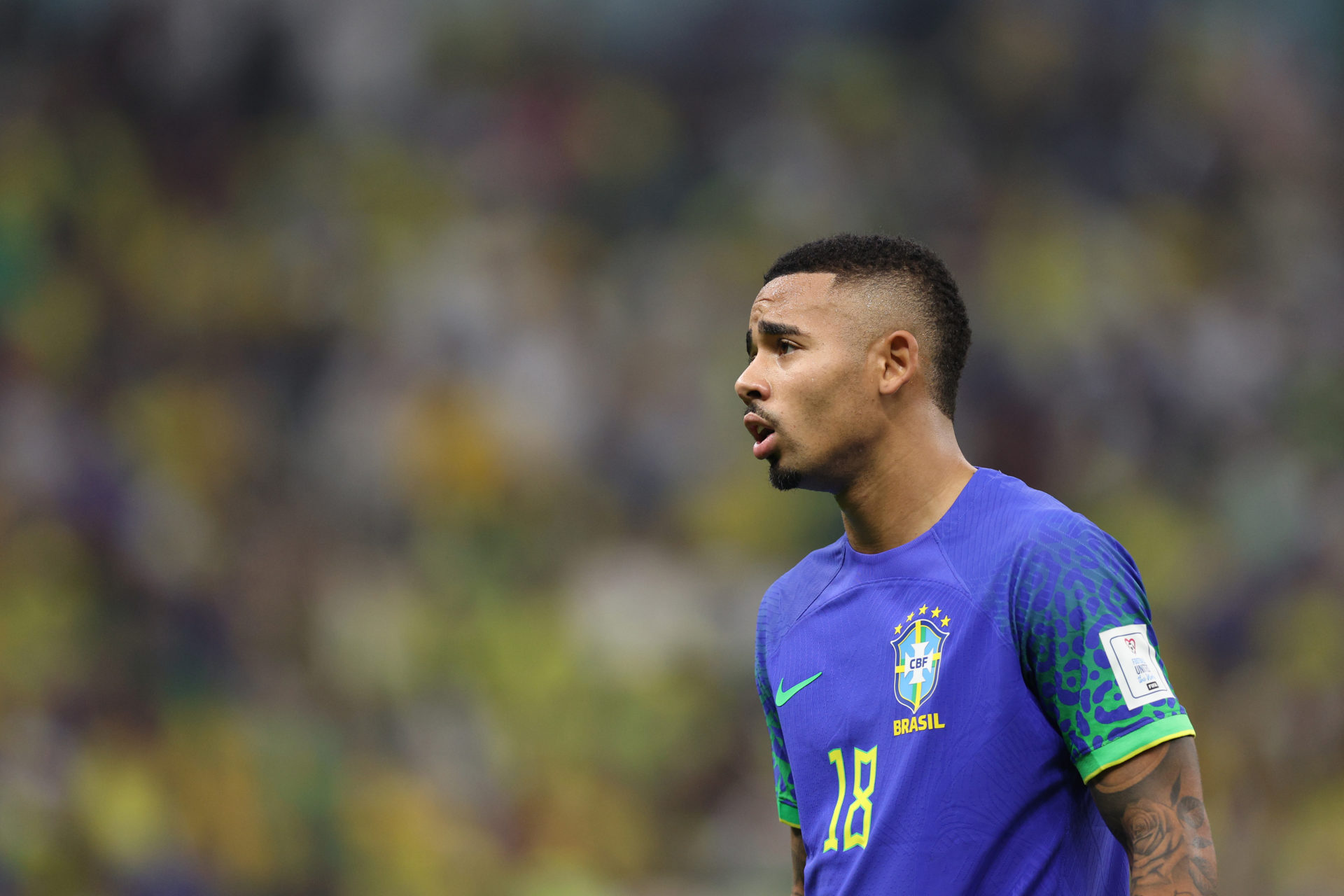 Gabriel Jesus out for several months