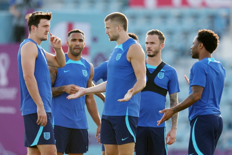 ‘It’s the boots’: Tottenham man mocked in training at the World Cup for his shocking passing