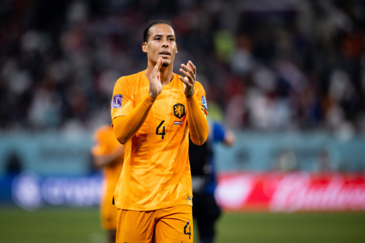 Cody Gakpo shares wordless reaction to Virgil van Dijk’s World Cup performance last night