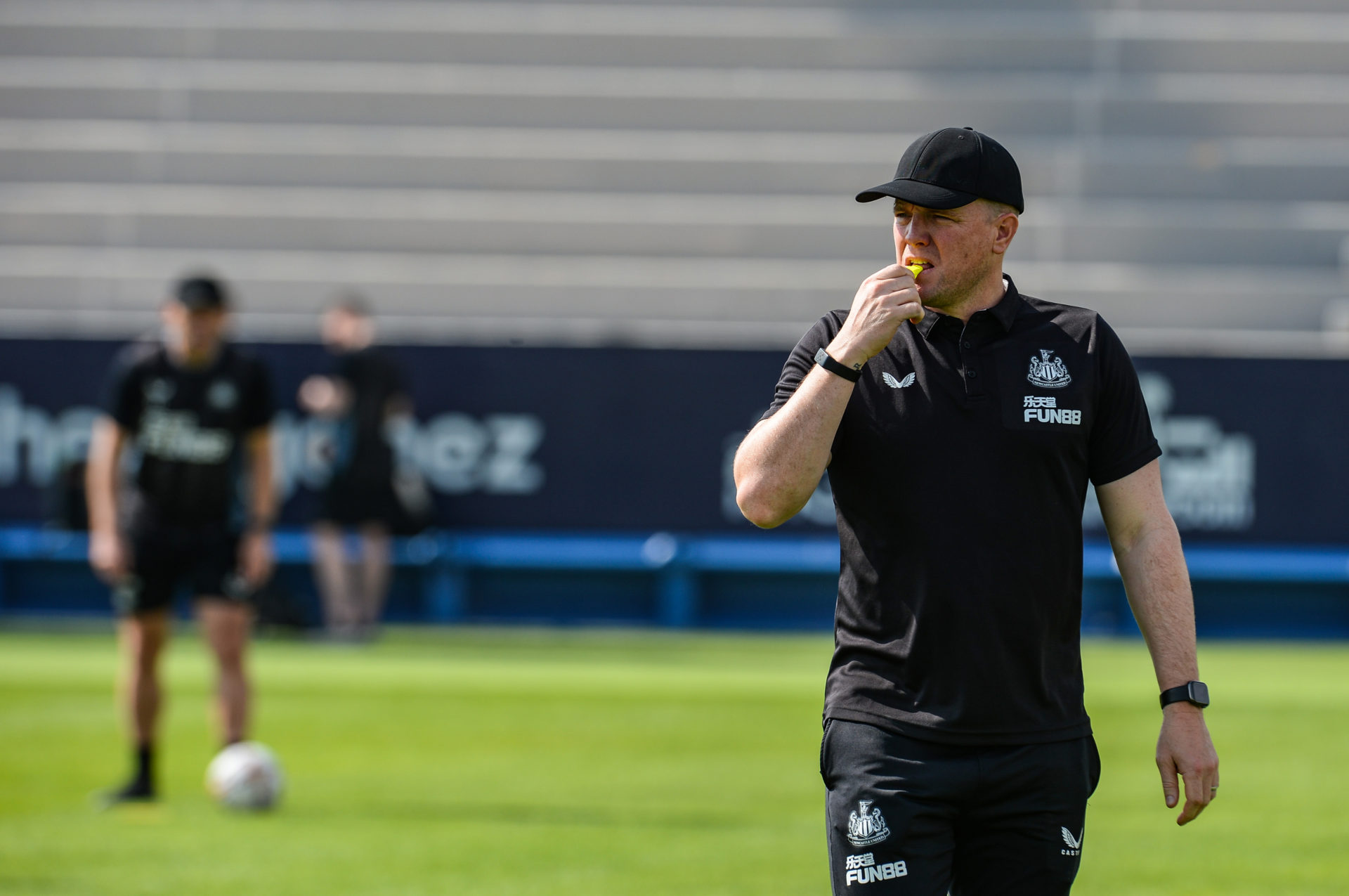 Newcastle United Training Session and Press Conference