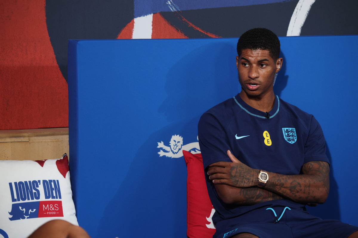 'Top quality': Marcus Rashford says Arsenal 24-year-old has been absolutely 'unbelievable' at the World Cup