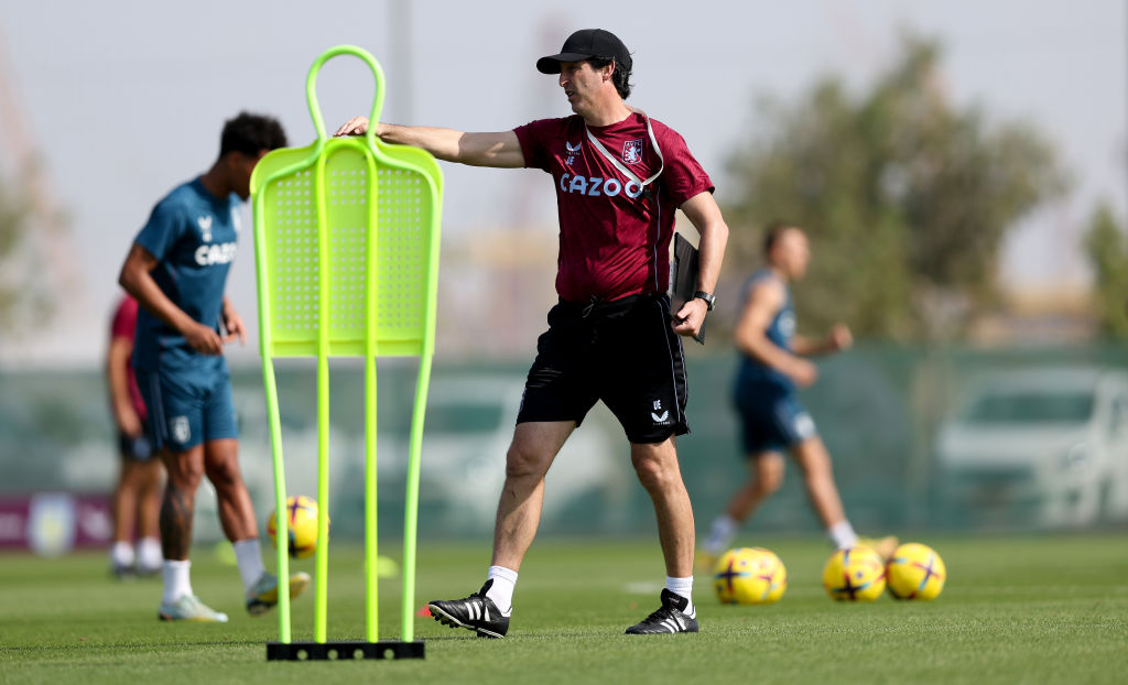 Aston Villa Training Session