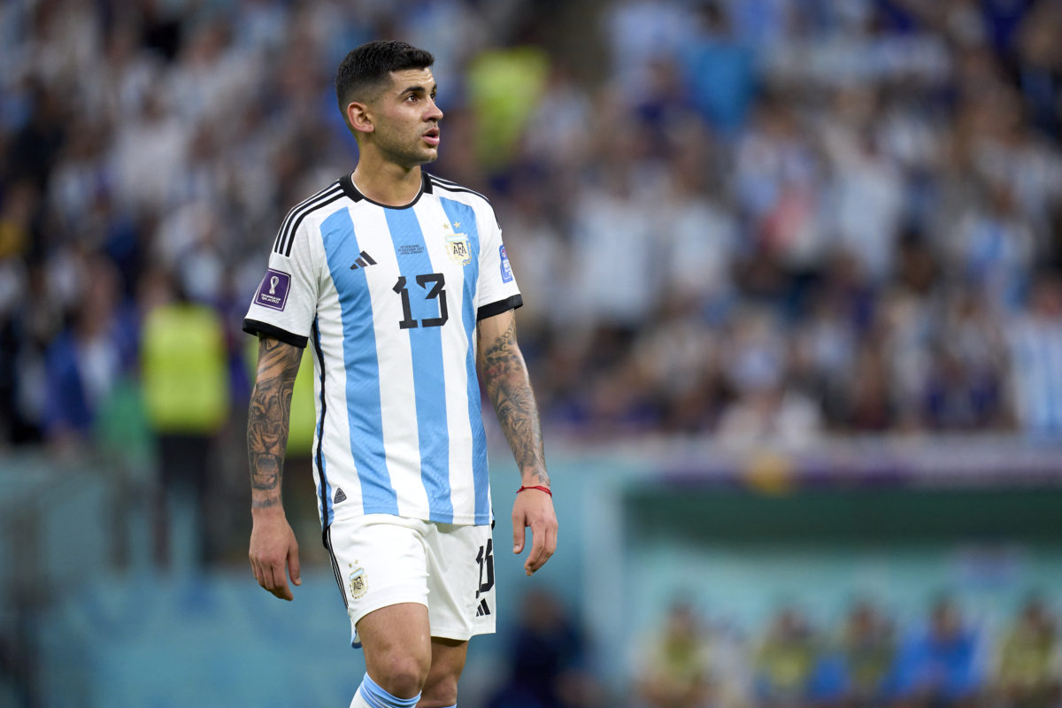 Cristian Romero sends four-word tweet after Tottenham man wins World Cup with Argentina