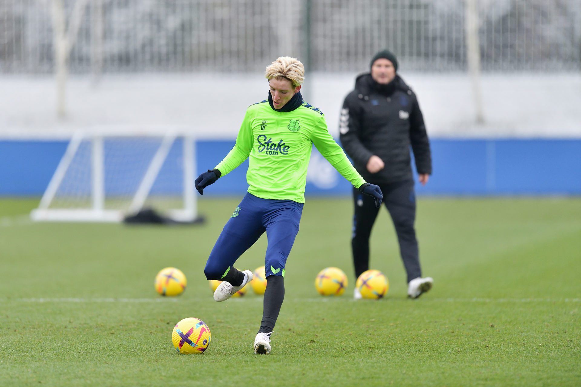 Everton Training Sessiom