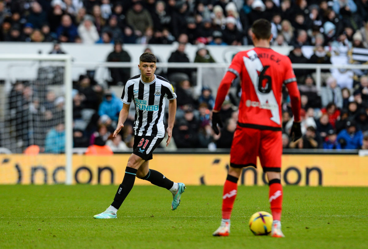 ‘Got all the tools’: Sean Longstaff was seriously impressed with Newcastle youngster who can ‘go to the top’