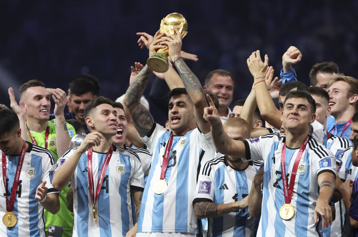 Cristian Romero sends message directly to Tottenham on Instagram after winning the World Cup