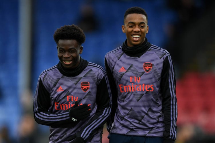 Joe Willock and Arsenal star Bukayo Saka exchange messages on Instagram after 0-0 draw