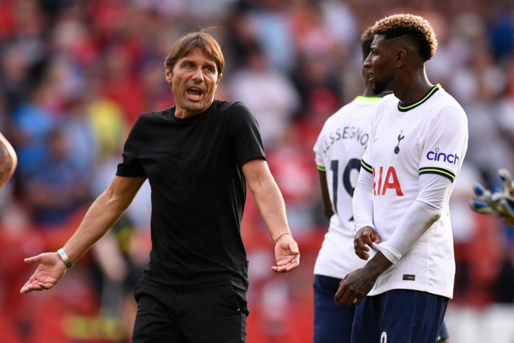 Report: Tottenham Hotspur ready to sell Emerson Royal for a loss, Antonio Conte is unconvinced by him
