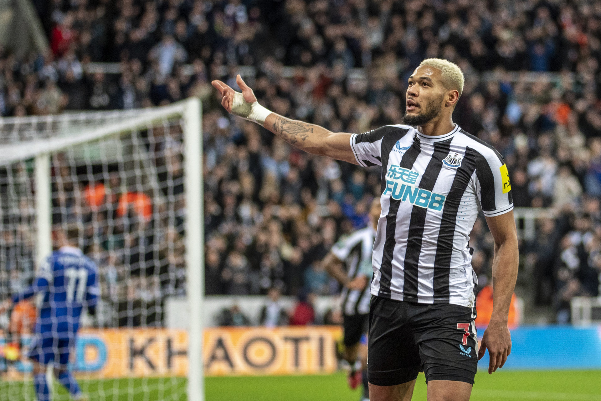 Joelinton suggests £13m Newcastle player is very impressive in training