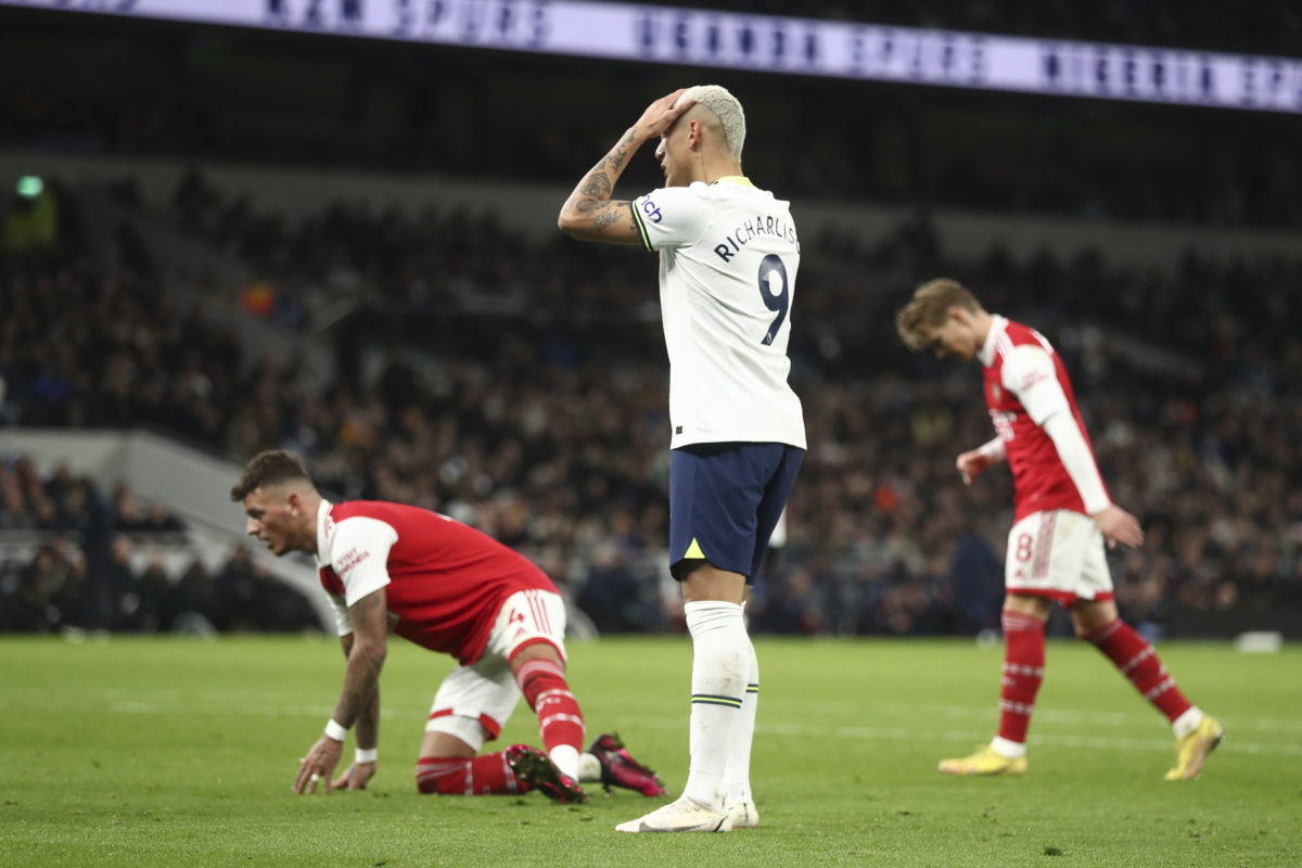 Gabby Agbonlahor says Tottenham Hotspur forward Richarlison shouldn't start tonight